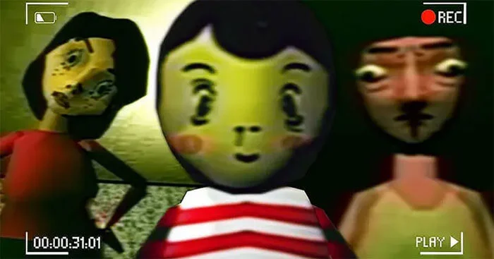 Bad Parenting Mr Red Face horror scene and disturbing household atmosphere