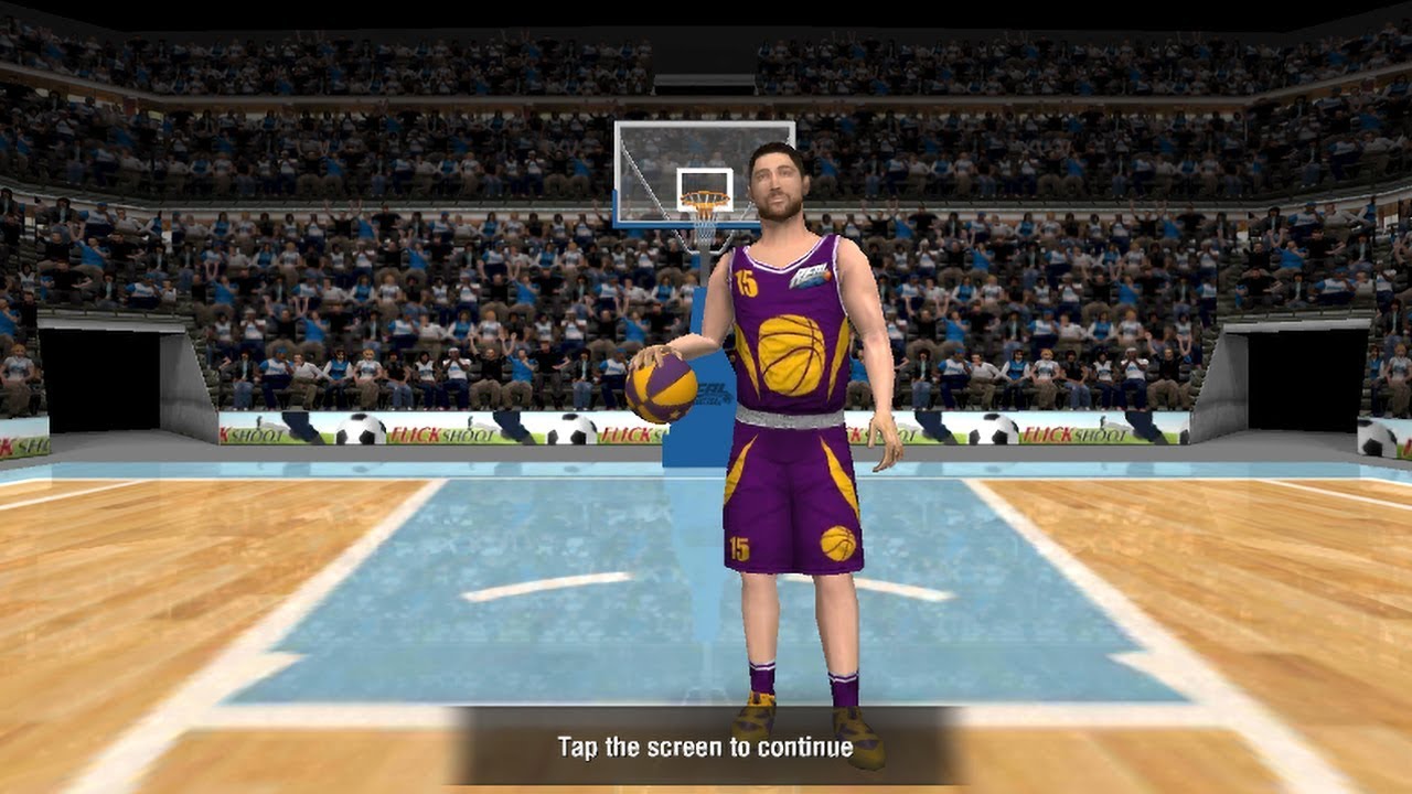 Basketball REAL player rising for a dunk at the rim