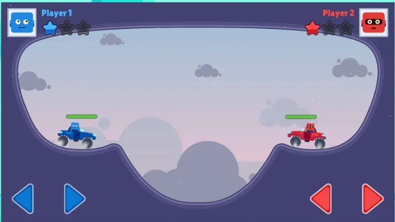 Armed cars clashing in a Battle Wheels arena