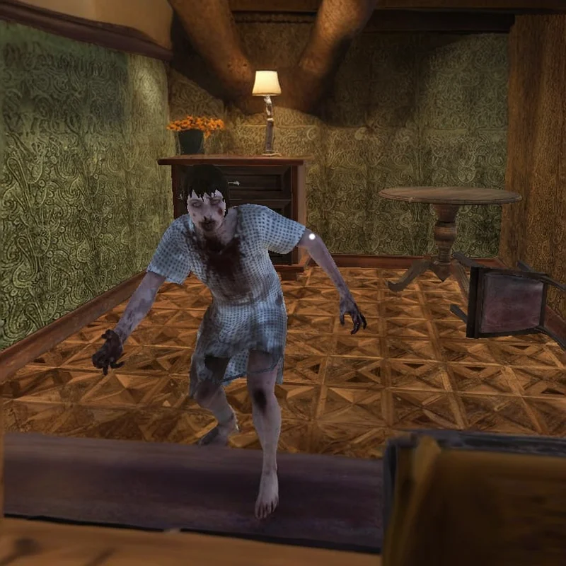 Creepy Granny Scream horror escape house stealth gameplay