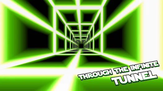 Blocks sliding out of the tunnel walls in Death Run 3D