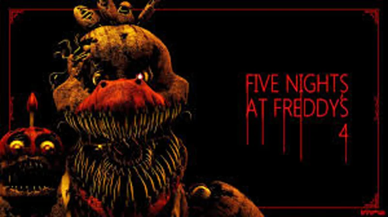 Five Nights at Freddy's 4 nightmare animatronic pressure in bedroom