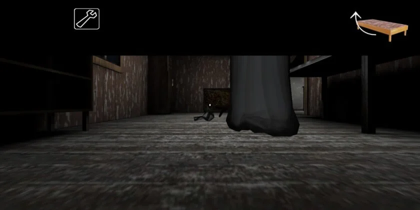 Granny puzzle and escape gameplay inside the locked house