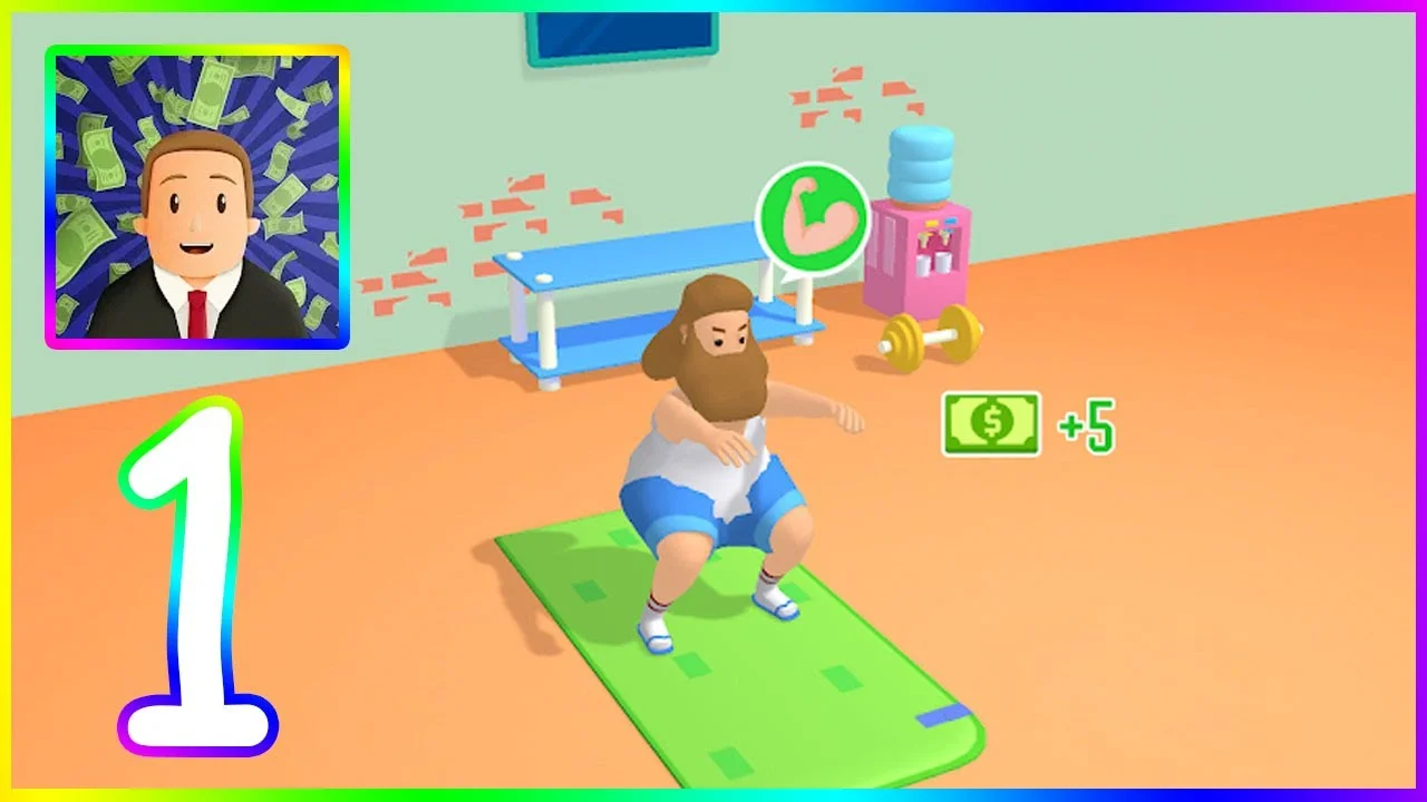 Idle Success character progression with multiple stat tracks