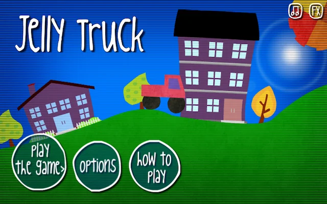 Jelly Truck soft-body vehicle crossing unstable terrain