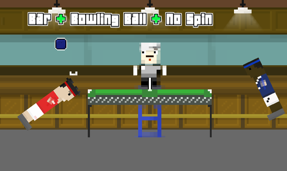 Ping Pong Chaos rally with ragdoll players and an unpredictable ball bounce