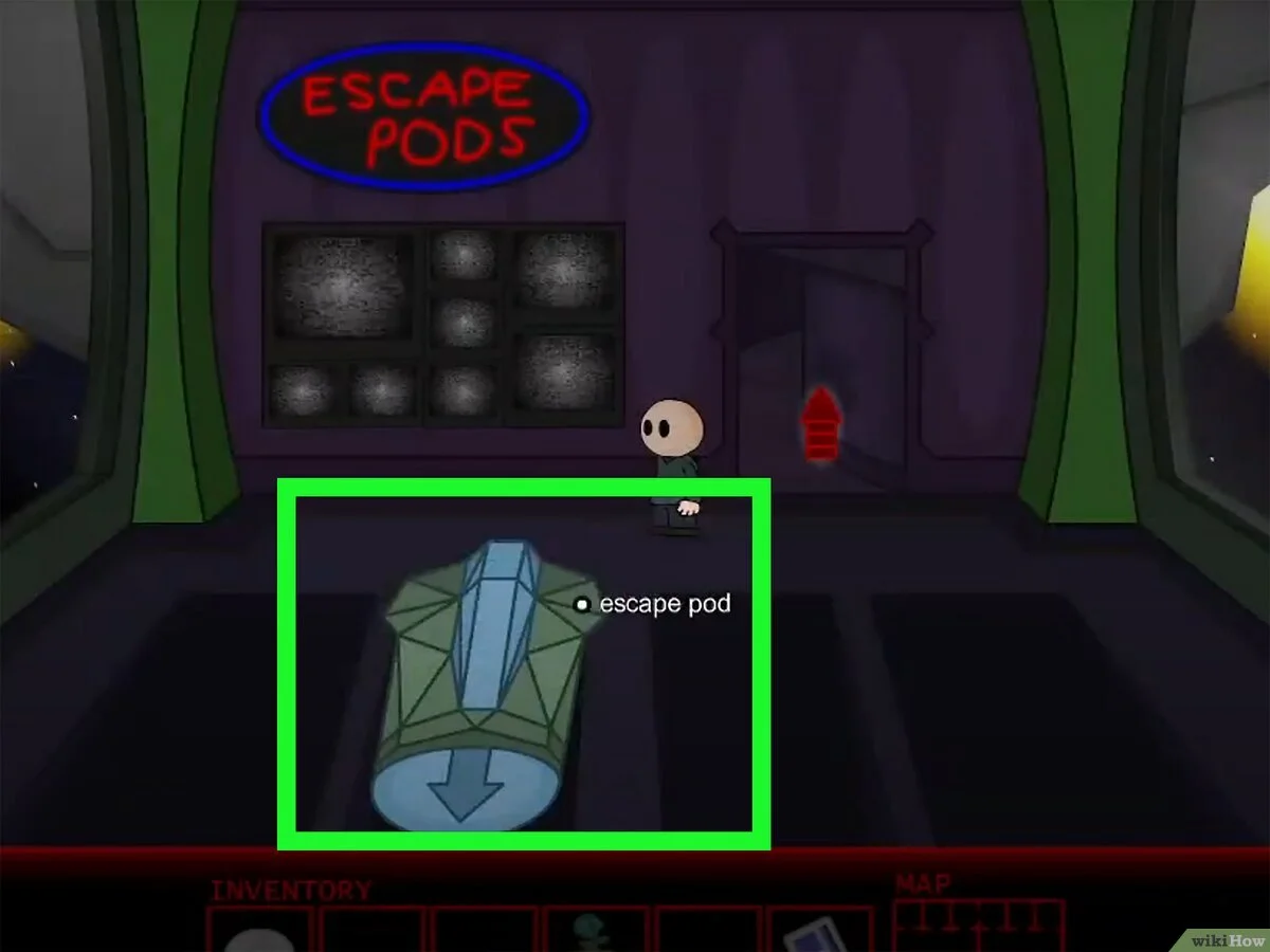 Riddle School 5 scene showing Phil exploring rooms and gathering puzzle items