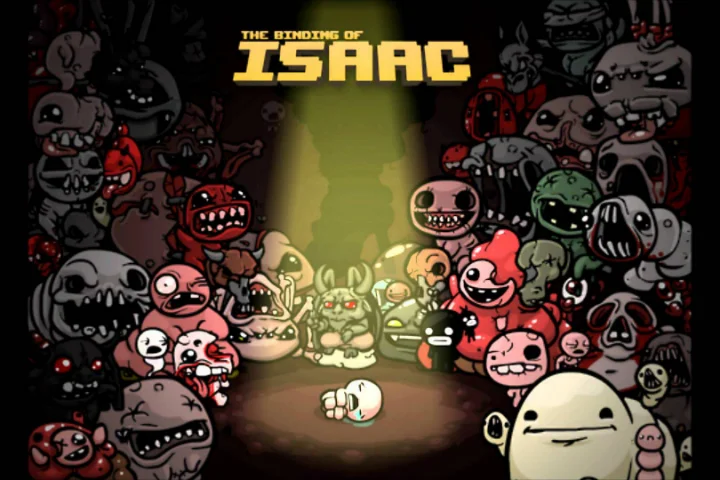 The Binding of Isaac player preparing for boss with optimized item route