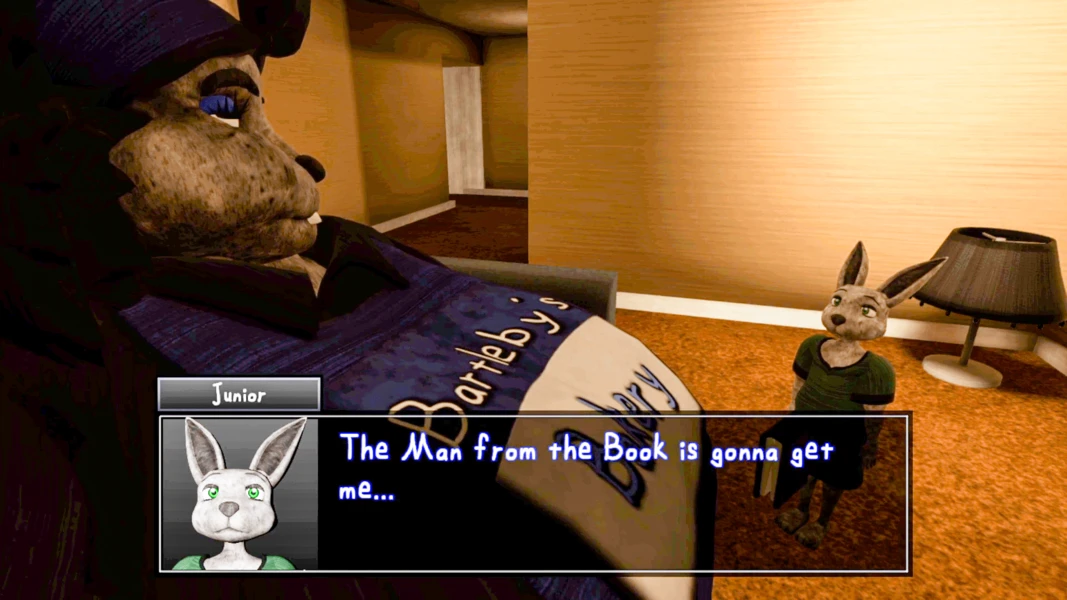 The Man from the Window preparation phase with urgent hiding decisions