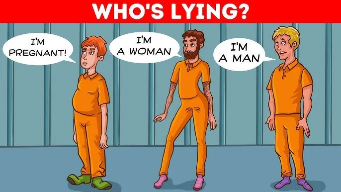 Who Is Lying player cross-referencing character claims against detailed scene evidence